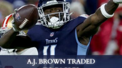 Photo of A.J. Brown Traded To Eagles
