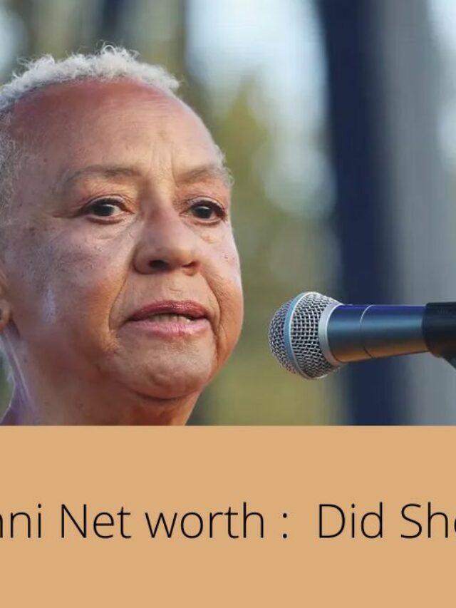 Nikki Giovanni Net worth