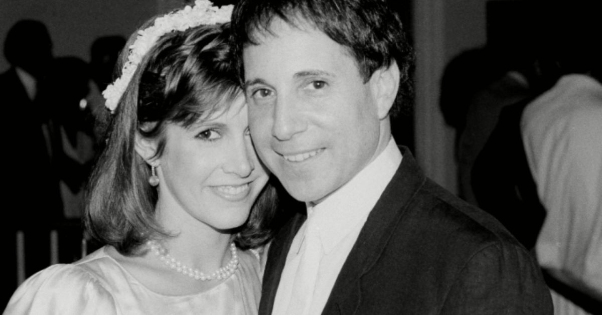 Paul Simon And His Wife