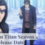 Attack on Titan Season 4 Release Date