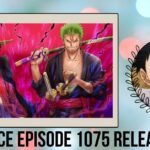 One Piece Episode 1075 Release Date