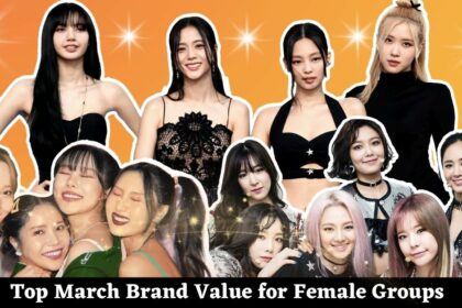 Top March Brand Value for Female Groups