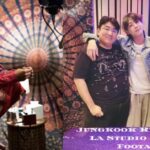 Jungkook Records in La Studio in New Footage