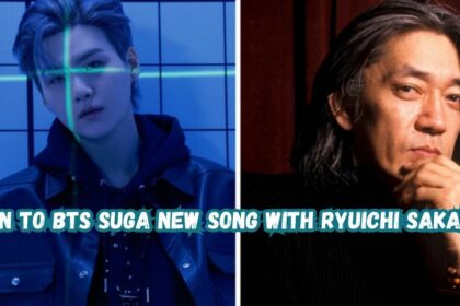 Listen BTS Suga New Song With Ryuichi Sakamoto