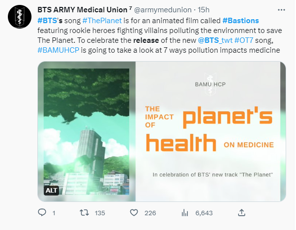 BTS's New Song For Bastions Named 'Planet'