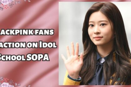 Blackpink fans reaction on Idol School SOPA