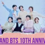 K-pop Band BTS 10th Anniversary