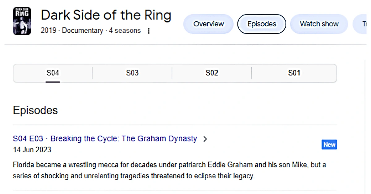 Dark Side Of The Ring Season 4 Episode 3