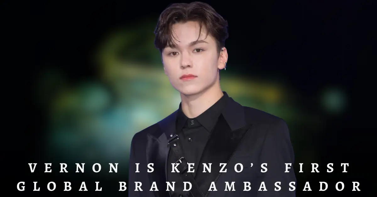 vernon: Luxury French Fashion House Kenzo Announces Seventeen's Vernon as  its first Global Ambassador - The Economic Times