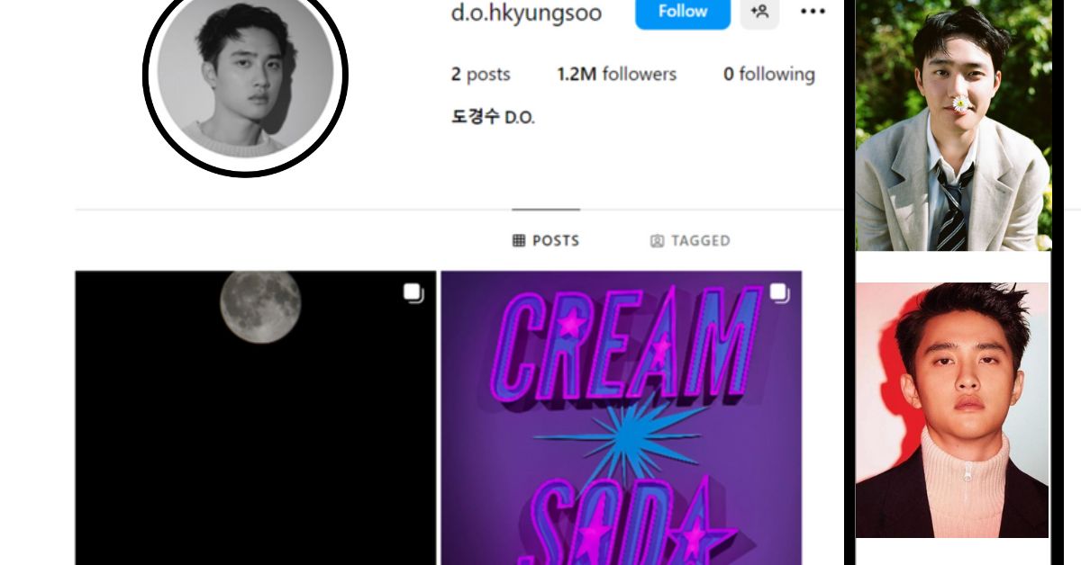 DO EXO Instagram account