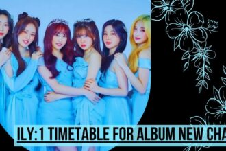 ILY1 timetable for album new chapter