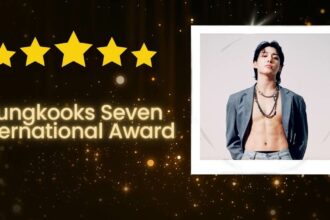 Jungkooks Seven International Award