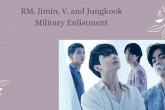 RM Jimin V and Jungkook Military Enlistment