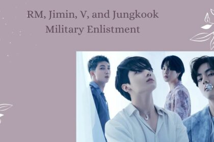 RM Jimin V and Jungkook Military Enlistment