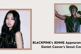 BLACKPINK's JENNIE Appearance at Daniel Caesar's Seoul Concert