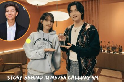 Story Behind IU Never Calling RM