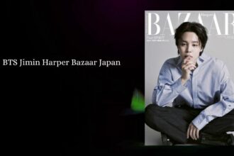 BTS Jimin Harper Bazaar Japan