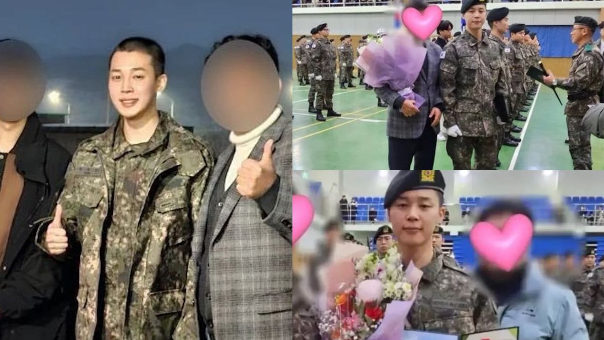 BTS Jimin Military Graduation pics