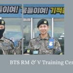 BTS RM & V Training Center Pics