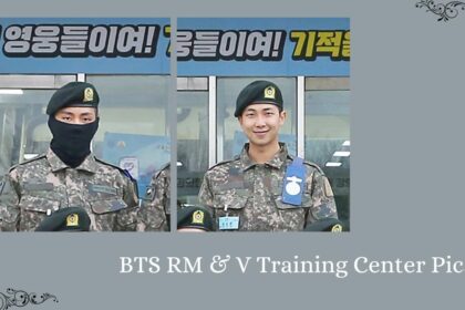 BTS RM & V Training Center Pics