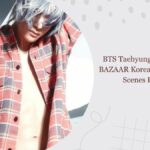 BTS Taehyung's Harper's BAZAAR Korea Behind The Scenes Photo