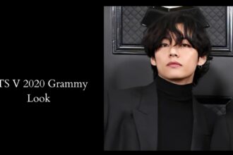 BTS V 2020 Grammy Look