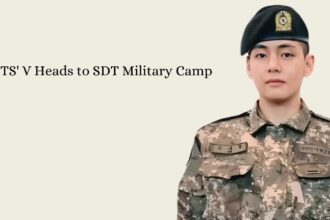 BTS' V Heads to SDT Military Camp