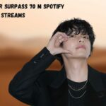 BTS V Layover surpass 70 M Spotify Streams