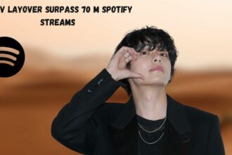 BTS V Layover surpass 70 M Spotify Streams