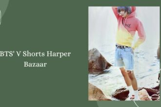 BTS' V Shorts Harper Bazaar