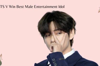 BTS V Win Best Male Entertainment Idol
