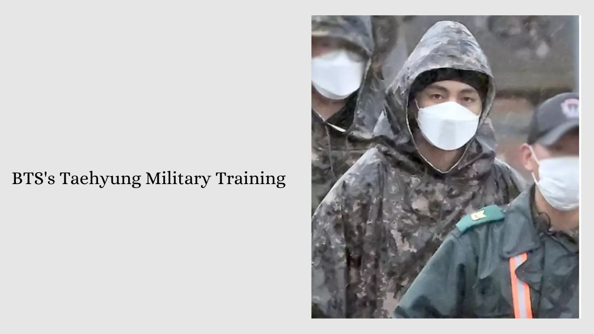 BTS's Taehyung Military Training