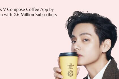 BTS's V Compose Coffee App by Storm with 2.6 Million Subscribers