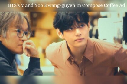 BTS's V and Yoo Kwang-guyen In Compose Coffee Ad