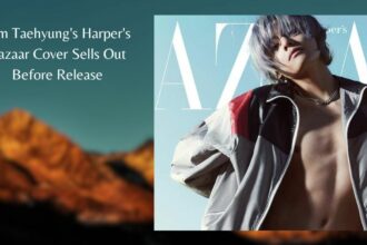 Kim Taehyung's Harper's Bazaar Cover Sells Out Before Release