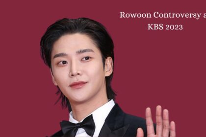 Rowoon Controversy at KBS 2023