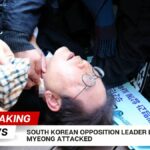 South Korean Opposition Leader Lee Jae-Myeong Attacked