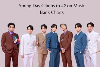 Spring Day Climbs to #2 on Music Bank Charts