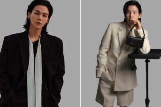 Suga's Valentino Menswear Campaign