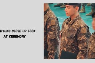 Taehyung Close Up Look At Ceremony