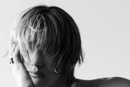 BTS V Stuns in Shirtless Long-Haired Shoot For Harper's Bazaar Korea