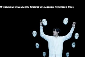 BTS Taehyung Singularity Feature in Harvard Professor Book