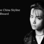 BTS V Celine China Skyline Billboard