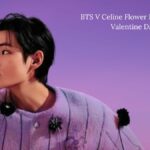 BTS V Celine Flower Photoshoot Valentine Day