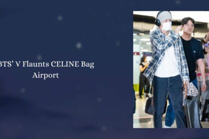 BTS’ V Flaunts CELINE Bag Airport