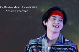 BTS V Hanteo Music Awards With Artist Of The Year