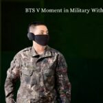 BTS V Moment in Military With A Fan Brother