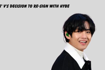 BTS' V's Decision to Re-sign with HYBE