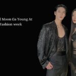 Doyoung and Moon Ga Young At Milan Fashion week