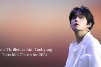 Fans Thrilled as Kim Taehyung Tops Idol Charts for 2024